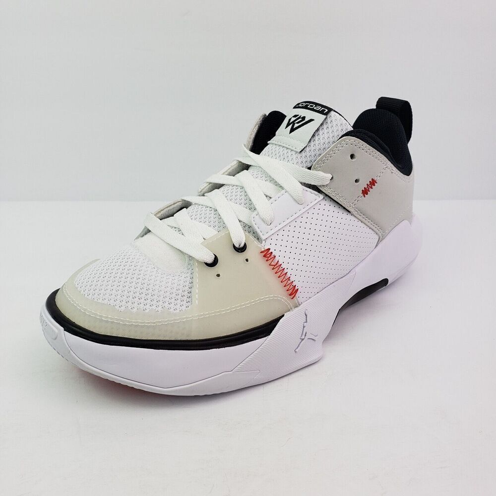 Nike Air Jordan One Take 5 Boys Size 6Y Womens Sz 7.5 White University Red Shoes - Picture 2 of 13